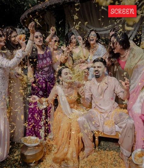 Surbhi Jyoti Sumit Suris Wedding From ‘shubh Vivah To ‘yellow Love