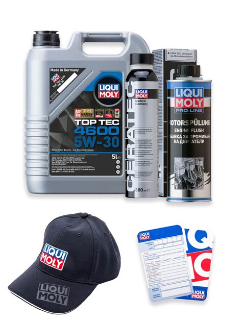 Zestaw Liqui Moly Olej Toptec 4600 Engine Flush I Cera Tec