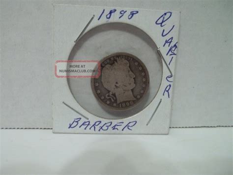 Barber Liberty Head Quarter Silver Uncertified