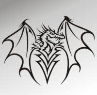 Mo Drachen Aufkleber Drache Autoaufkleber Dragon Sticker