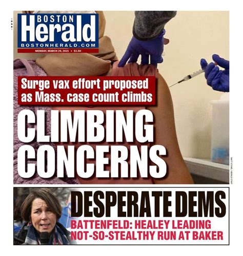 Boston Herald Front Page Gallery