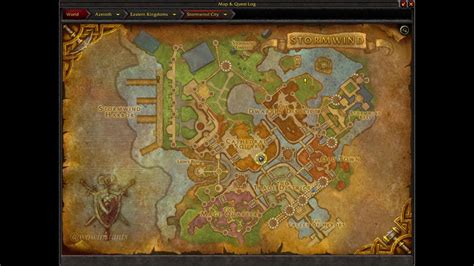 Old Stormwind Map