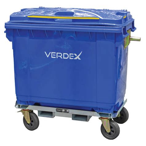 660l Wheelie Bin With Rotator Base Troden Equipment