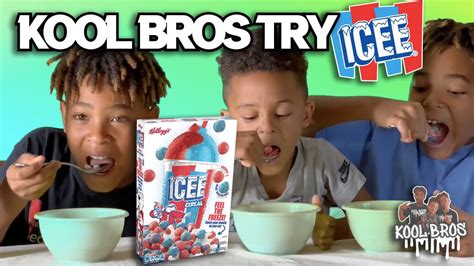 Kool Bros Icee Cereal Taste Test Snack Review A Refreshing First