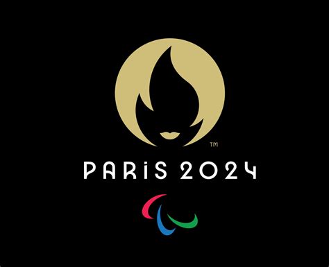 Paris 2024 Paralympic Games Official Logo Symbol Abstract Design Vector