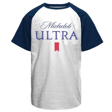 Michelob Ultra Baseball T Shirt Michelob Beer