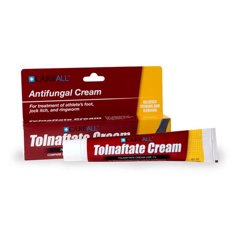 Careall Tolnaftate Cream Compare To Tinactin