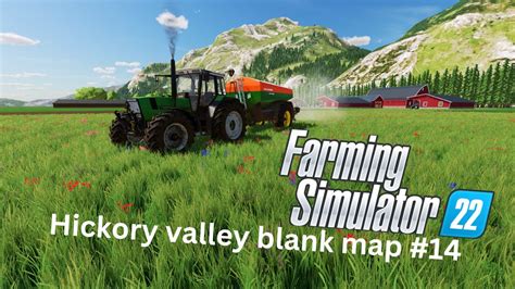 Fs22 Mega Farm From 0 To 10000000 On Hickory Valley Blank Map 14