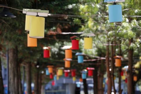 Premium Photo | Colorful lanterns