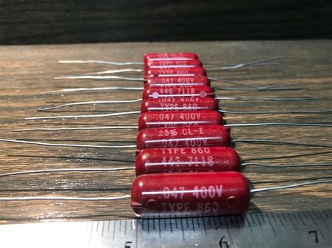 Lot Of Nos S Good All Tone Capacitors Uf V Nf