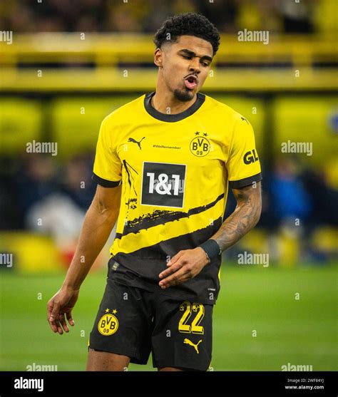 Dortmund Germany 28th Jan 2024 Ian Maatsen BVB Borussia Dortmund