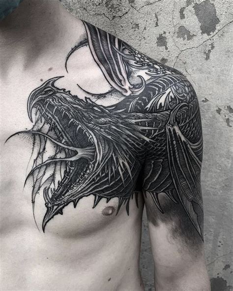 Modern Shoulder Tattoos For Men 50 Designs And Their Meanings On