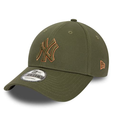 Gorra Con Visera New Era Metallic Outline Nyy Caqui