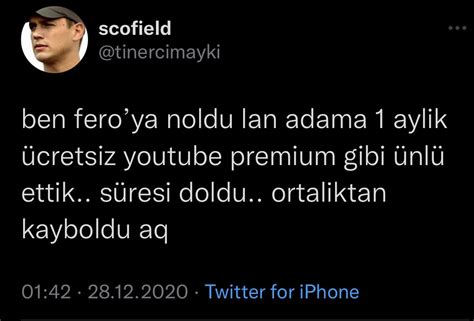 scofield on Twitter bir kere de haksız ol be adam