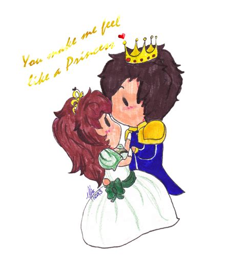 Chibi Prince And Princess By Rabbitmint On Deviantart