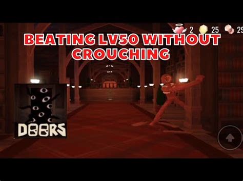 Roblox Doors Beating Lv50 Without Crouching New Code YouTube