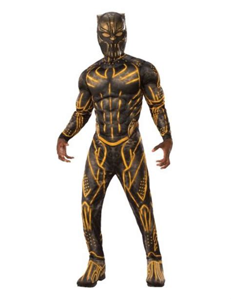 D Guisement Deluxe Erik Killmonger Black Panther Adulte Deguise Toi