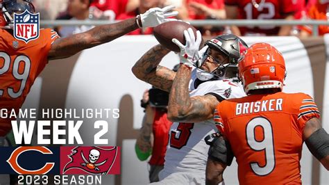 Chicago Bears Vs Tampa Bay Buccaneers 2023 Week 2 Game Highlights