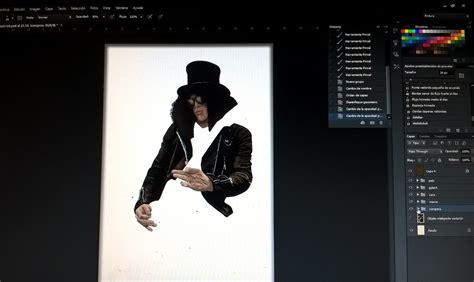 Slash playing guitar on Behance