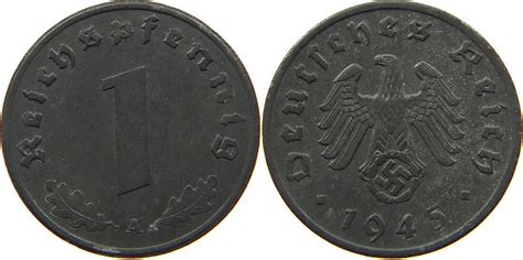 Drittes Reich Reichspfennig A Vz Ma Shops