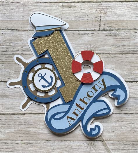 Nautical First Birthday Sailor Theme Birthday At Sea Theme Etsy