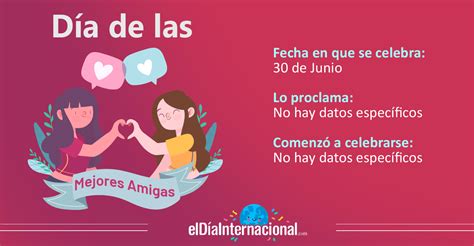 Celebra El Día De Las Mejores Amigas 30 De Junio