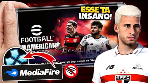 Efootball Pes Ppsspp C Mera Ps Mediafire Atualizado