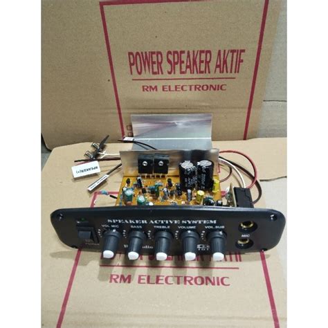 Jual KIT POWER SPEAKER AKTIF MONO Shopee Indonesia