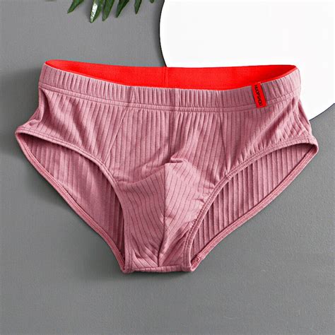 Herren Massiv Baumwolle Unterhose Unterwäsche Weich Shorts Slip Beutel Lingerie eBay
