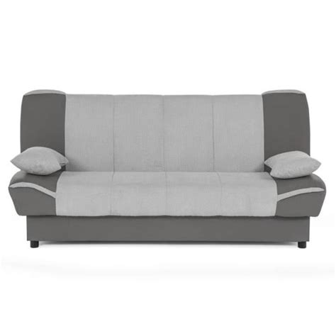 Canapé clic clac convertible ALTON en tissu gris ALTON Design