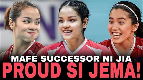 Mafe Galanza NEW SETTER Ng Creamline SUCCESSOR Ni Jia Morado PROUD