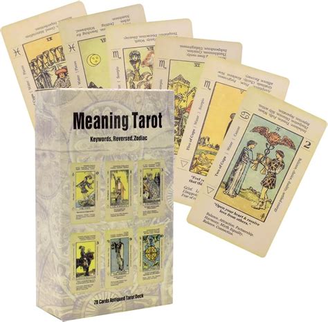 Miotlsy Tarot Karten Tarotkarten Tarot F R Anf Nger Holografisches