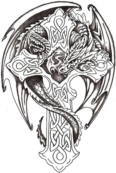 Watercolor tattoo - Dragon Lord Celtic by TheLob on deviantART ...