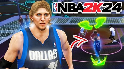 This Dirk Nowitzki Build Is The Best Shooting Big Man In Nba K Youtube