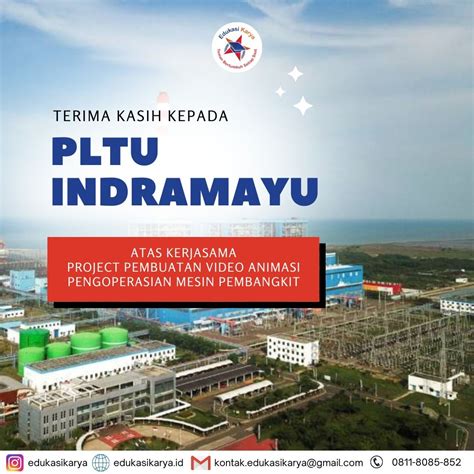 terima kasih  pltu indramayu   memberikan kepercayaan