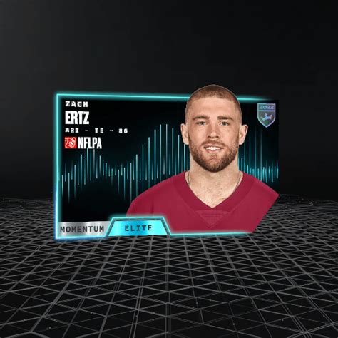 Zach Ertz Momentum Set Elite Nft For Sale Reignmakers