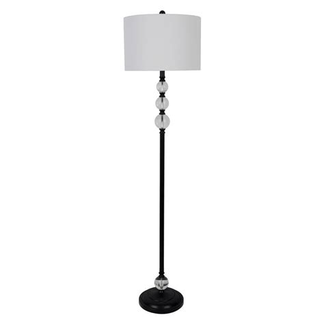 Decor Therapy Cassius 60 In Oil Rubbed Bronze Metal Floor Lamp With