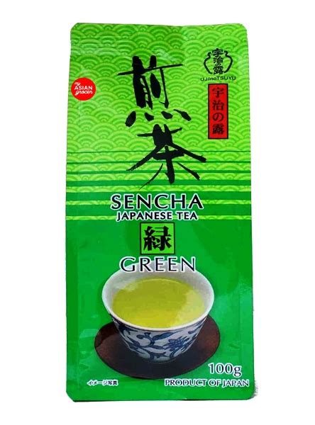 Japanese Green Tea Sencha Ujinotsuyu 100g Deans Fujiya