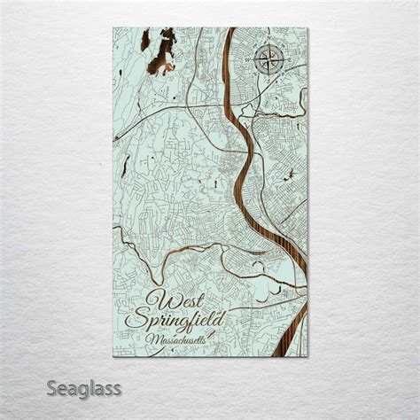 West Springfield, Massachusetts Street Map – Fire & Pine