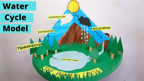 Water Cycle Model 3D School Project Science Exhibition, 53% OFF