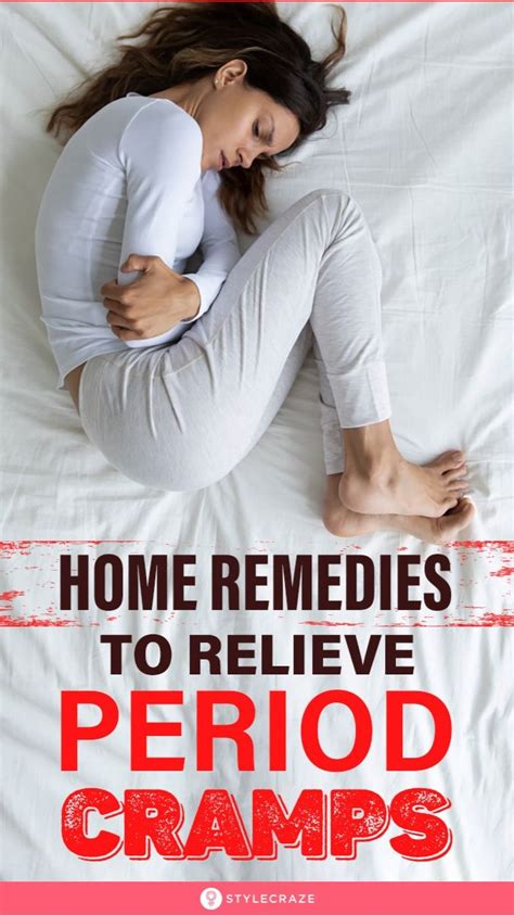 Home Remedies To Relieve Period Cramps An Immersive Guide By Stylecraze