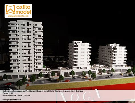 Finalizamos La Espectacular Maqueta Del Residencial Noga Maquetas Axfito