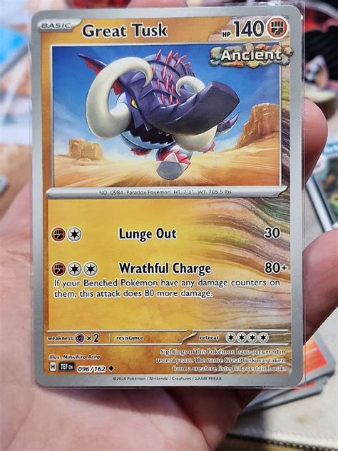 Great Tusk Tef Temporal Forces Karta Pokemon Gda Sk Kup Teraz