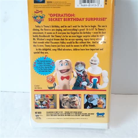 Mca Universal Other Vintage Vhs Tape Adventures Of Timmy The