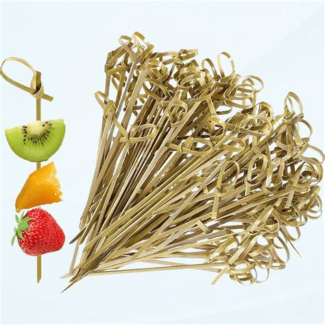 Pcs Cocktail Sticks Bamboo Toothpicks Cm Japaneses Style