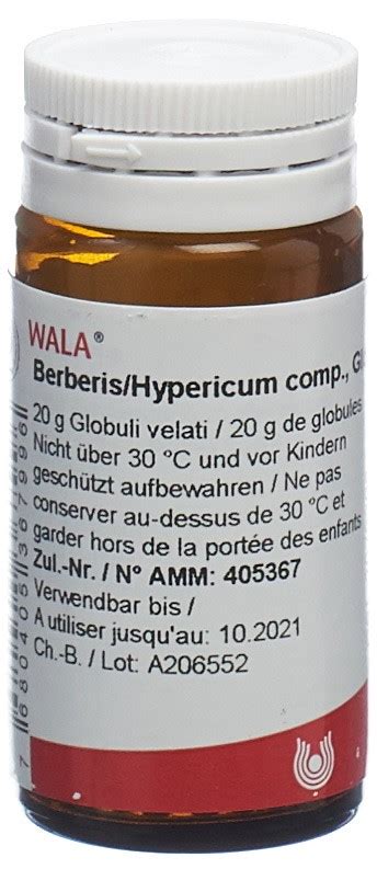 Wala Berberis Hypericum Comp Glob Fl G Online Bestellen