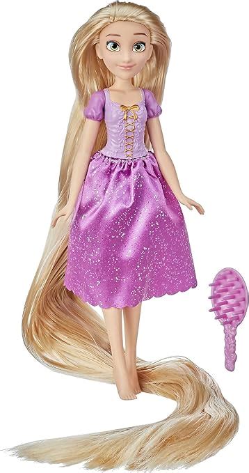 Disney Princess Poup E Mannequin Raiponce Longue Chevelure Avec