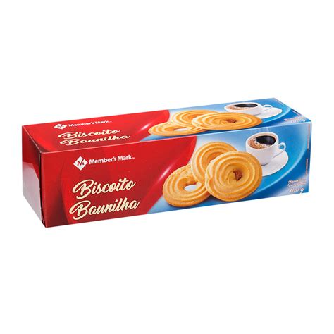 Biscoito Sam's Club - Biscoito de Baunilha Member's Mark Pacote 400g - Sam's Club