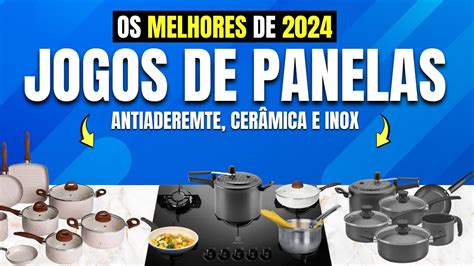 Qual Melhor Jogo de Panela para 2024 Jogo de Panela Cerâmica Panelas