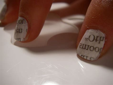 Newspaper Nails - Instructables